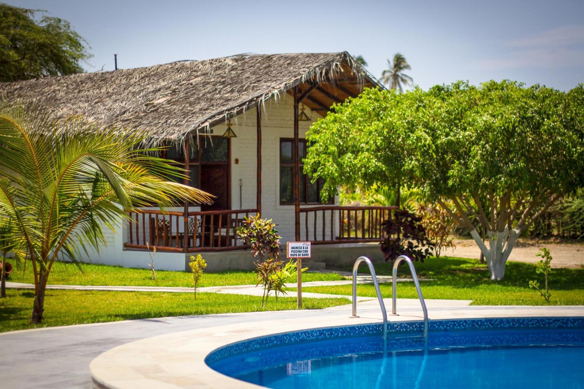 La Choza Bungalows Tambo Grande Exterior photo