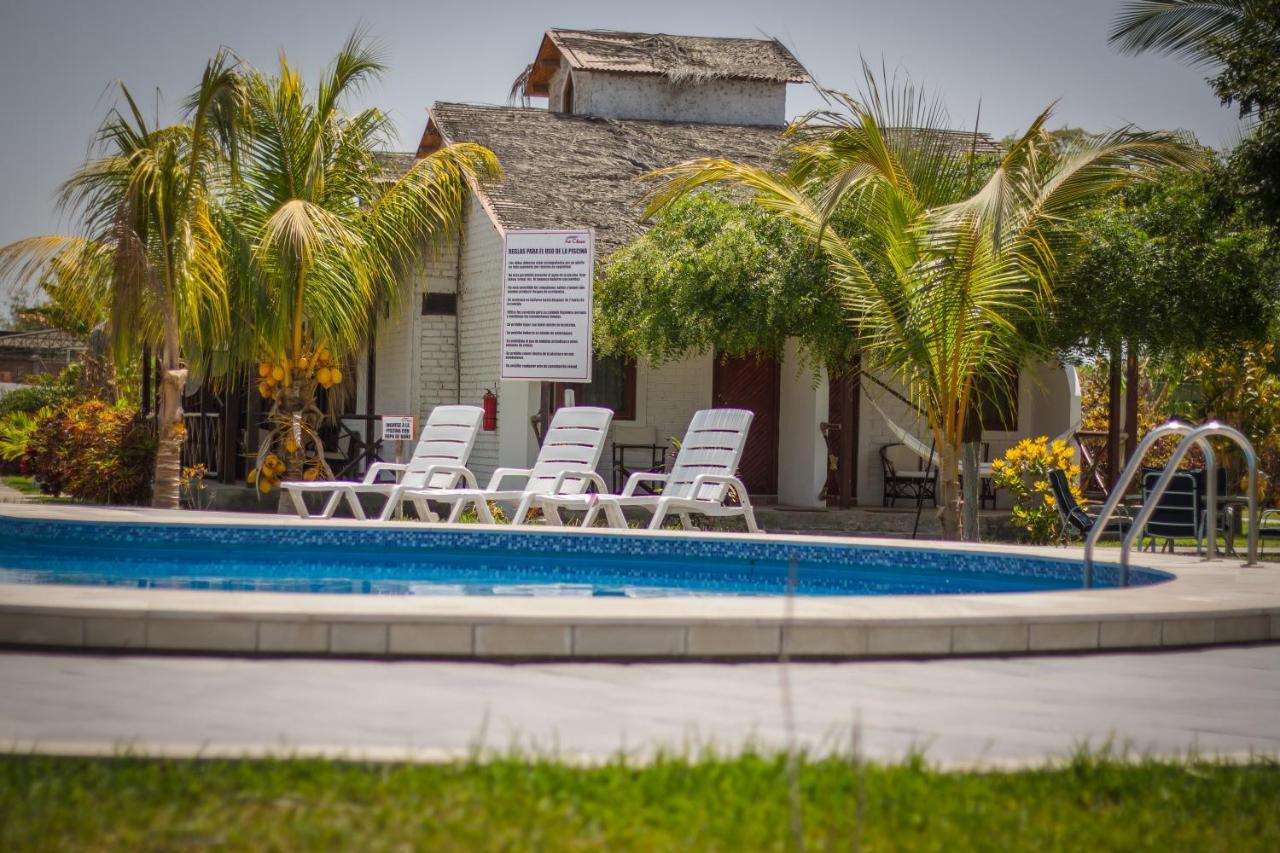 La Choza Bungalows Tambo Grande Exterior photo